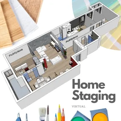 Home staging virtual para vender piso en Madrid